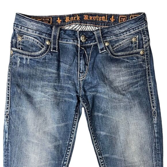 Rock Revival Jasmine Skinny Low Rise Jeans - Picture 4 of 11